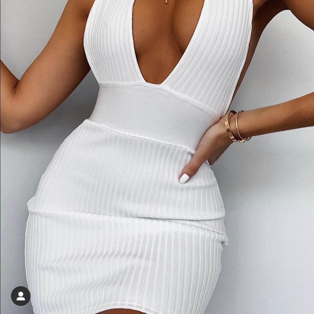 White Bandage Dress